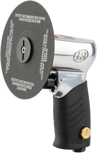 Ingersoll Rand 311G 6-Inch Edge Series Dual Action Air Sander, Black in Kuwait