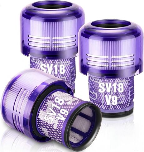 V12 Filter Replacements for Dyson V12 Detect Slim, Detect Slim Animal, Slim+ Cordless Vacuum and V12 Slim Absolute Vacuums, SV34, SV35 V12 Vacuum Cleaner Filter Replacement, Part No. 971517-01, 2 Pack in Kuwait