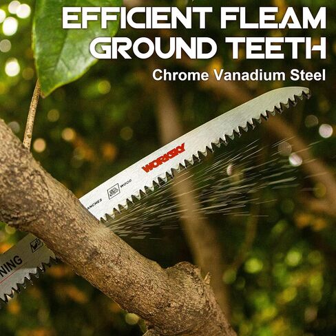 15 Inch Japanese Teeth Arc Edge Reciprocating Saw Blade | Curved Edge Wood Pruning Saw Blades 6TPI for Tree Trimming, Wood Cutting, Durable & Sharp, 3 Pieces in Kuwait