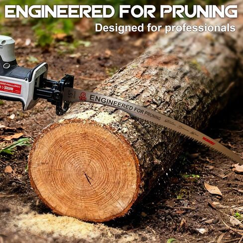 15 Inch Japanese Teeth Arc Edge Reciprocating Saw Blade | Curved Edge Wood Pruning Saw Blades 6TPI for Tree Trimming, Wood Cutting, Durable & Sharp, 3 Pieces in Kuwait