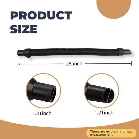 5140128-68 Replacement Hose Assembly, Compatible With Vacuum Hose DCV580 DCV581H DCV580MAX 704660053412 model in Kuwait