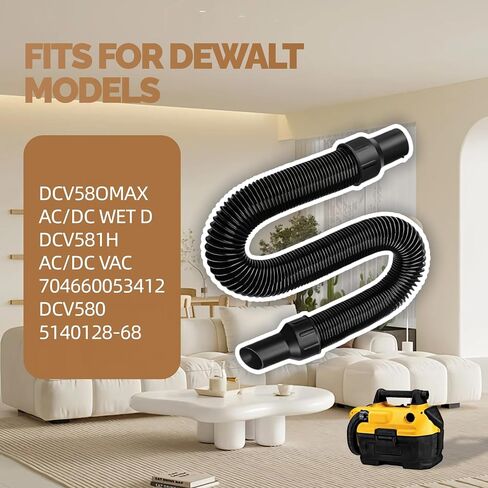 5140128-68 Replacement Hose Assembly, Compatible With Vacuum Hose DCV580 DCV581H DCV580MAX 704660053412 model in Kuwait