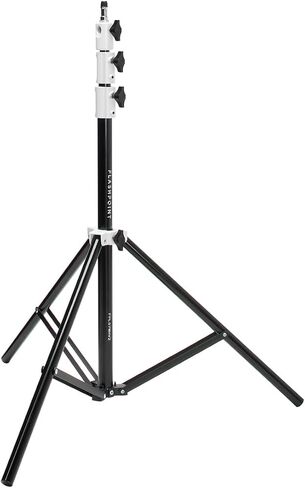 Flashpoint Pro Heavy-Duty Air-Cushioned Light Stand (White, 7.2') in Kuwait