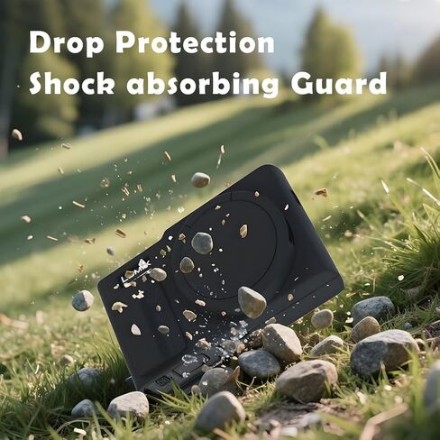 Screen Protector Compatible for Panasonic Lumix ZS99 Digital Camera,Tempered Glass Film Anti-Scratch High Definition and Soft Silicone Case (lumix zs99 BL) in Kuwait