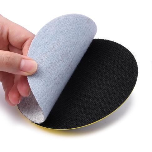 3-Inch Dual-Action Hook & Loop Fastener Flexible Backing Plate, 3" Sanding Back Pad for Orbital Sander M6*1.0 Thread(6mm) in Kuwait