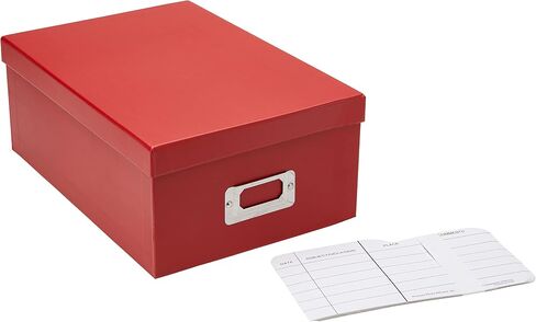 Pioneer Photo Albums B-1S/RD Photo Storage Box - Bright Red in Kuwait