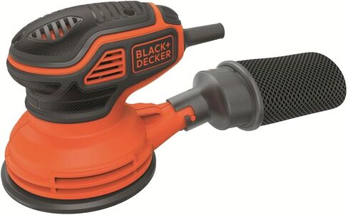 BLACK+DECKER Orbital Sander, 5-inch Disc Sander, Corded (BDERO600) in Saudi Arabia
