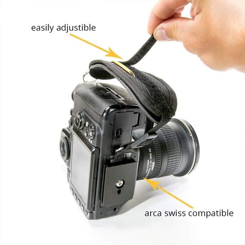 Cotton Carrier Hand Strap - with Arca Swiss-Compatible mini-Plate in Kuwait