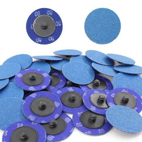 2" Sanding Discs Quick Change Zirconia Disc Die Grinder Accessories Surface Conditioning Disc for Paint Rust Removal Surface Strip Polishing Grind Burr Finish Burr Finish (80 Grit, 2", 30 Pack) in Kuwait