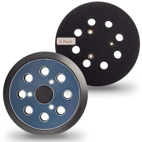 Sander Pads Replacement for Dewalt: 5" 8 Hole Hook and Loop Orbital Sander Pads 2-Pack for DeWalt DW420 DW421 DW422 DW423 DW426 D26451 D26453, 3 Screw Holes in Kuwait