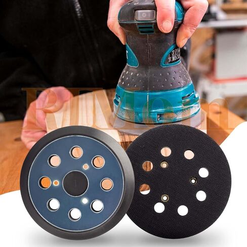Sander Pads Replacement for Dewalt: 5" 8 Hole Hook and Loop Orbital Sander Pads 2-Pack for DeWalt DW420 DW421 DW422 DW423 DW426 D26451 D26453, 3 Screw Holes in Kuwait