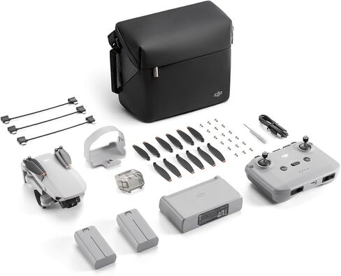DJI Mini 2 SE, Lightweight Mini Drone with QHD Video, 10km Max Video Transmission, 31-Min Flight Time, Under 249 g, Auto Return to Home, 3-Axis Gimbal Drone with Camera for Beginners | 12MP 1/2.3-Inch CMOS, 2.7k/30fps Video, Ocusync 2.0 10 Km Range, 31-Mi in Kuwait
