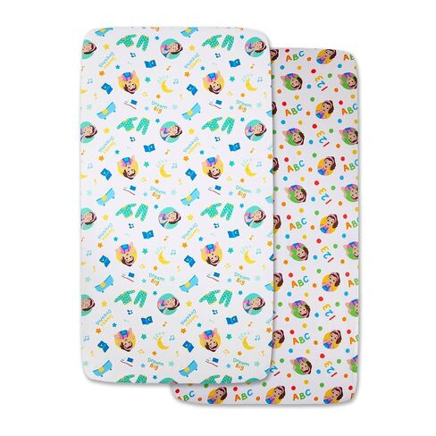 Ms. Rachel Farm Friends Toddler Nap Mat - Includes Attached Pillow and Fleece Blanket in Kuwait