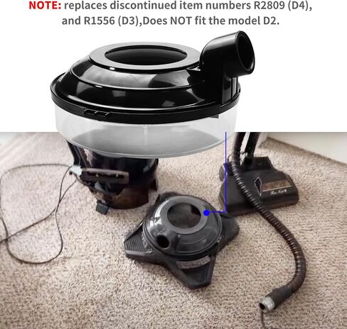 2 Quart Water Pan Basin Compatible with Rainbow Vacuum D4C SE,D4C, D3C, D3A | 2 Quart Water Pan Basin Replaces R2809 (D4), and R1556 (D3) Vacuum Cleaner Water Tank Tray, Vanshly in Kuwait