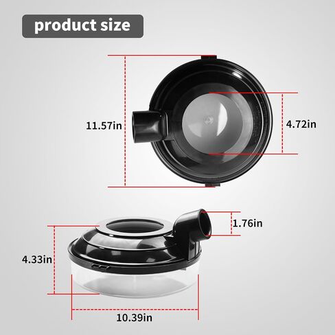 2 Quart Water Pan Basin Compatible with Rainbow Vacuum D4C SE,D4C, D3C, D3A | 2 Quart Water Pan Basin Replaces R2809 (D4), and R1556 (D3) Vacuum Cleaner Water Tank Tray, Vanshly in Kuwait
