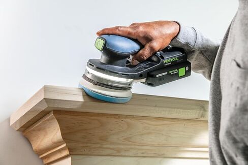 Festool 578799 Granat Profile 5" (125 mm) Profile Sanding Disc Set – 10 Pack | Flexible Foam Abrasive for Contours, Moldings & Curved Surfaces | Hook & Loop, Mixed Grits, 1/2" Foam Backing in Kuwait