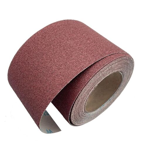 60 Grit Emery Cloth Roll, 4.5 Inch Wide 32.8 Ft Long (Equals 1/4 Sheet Sandpaper 71 Pcs) Abrasive Sandpaper Rolls for Metal Automotive Wood Furniture Sanding Paper Drum Palm Sander (60 Grit) in Kuwait
