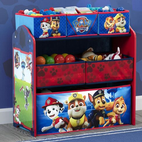 Delta Children Design & Store 6 Bin Toy Storage Organizer, Nick Jr. PAW Patrol in Kuwait