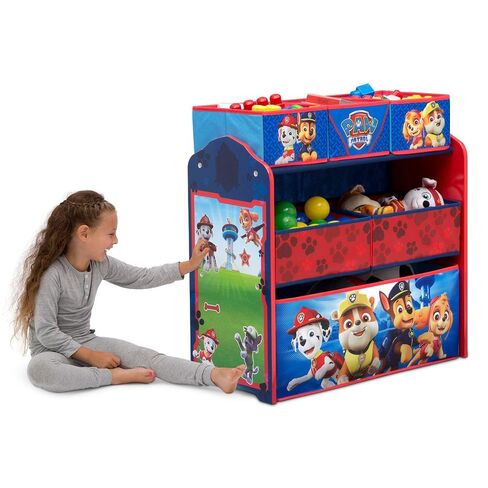 Delta Children Design & Store 6 Bin Toy Storage Organizer, Nick Jr. PAW Patrol in Kuwait