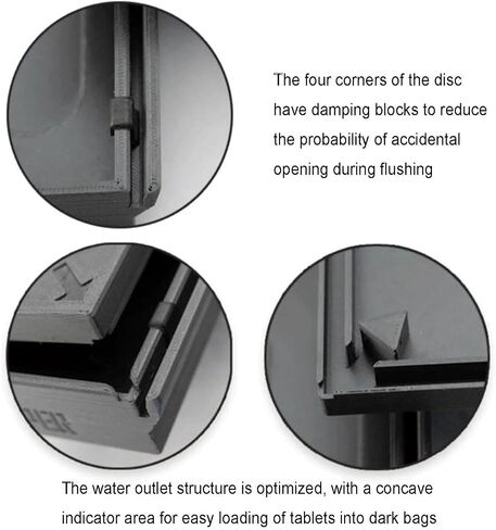 Darkroom Sheet Film Developing Tray Kit with Electric Rocking Base & Secure Fixing Clips, Compatible for Black & White Negative Processing in Kuwait