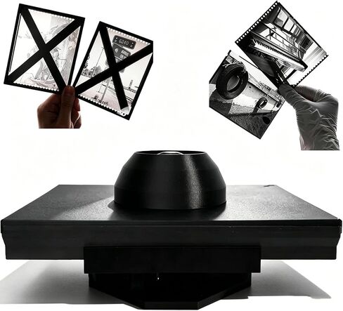 Darkroom Film Developing Tray, Automatic Rocking Film Developing, for 4×5,5×7,8×10 Inch Sheet Films, Camera Accessories Processing Equipment, for Photography Enthusiasts in Kuwait