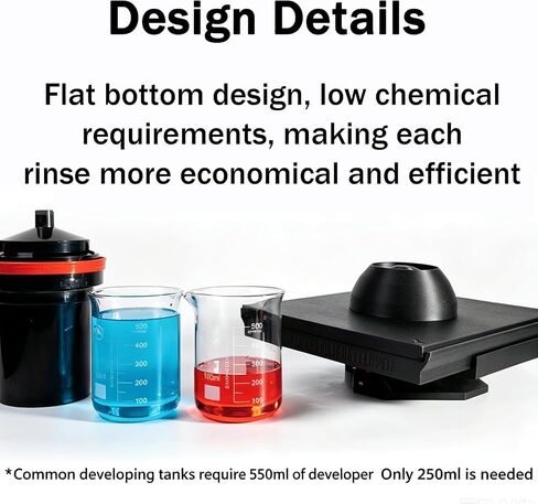 Darkroom Film Developing Tray, Automatic Rocking Film Developing, for 4×5,5×7,8×10 Inch Sheet Films, Camera Accessories Processing Equipment, for Photography Enthusiasts in Kuwait