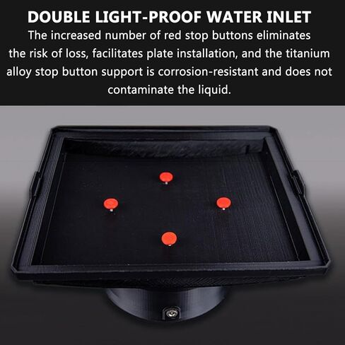 Electric Darkroom Film Developing Tray Kit, Lightproof Design, Large Format Sheet Film Processing Equipment for Home Photographers in Kuwait