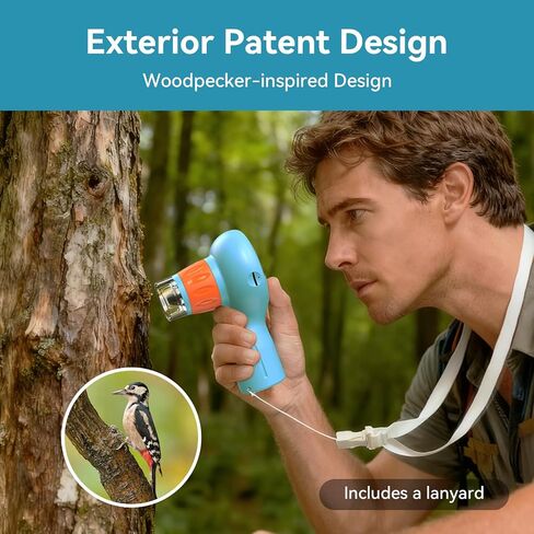 APEXEL 800X Handheld Digital Microscope with 2" IPS Screen, Photo & Video Portable Microscope with Adjustable Lights (Including SD Card & Slides) in Kuwait