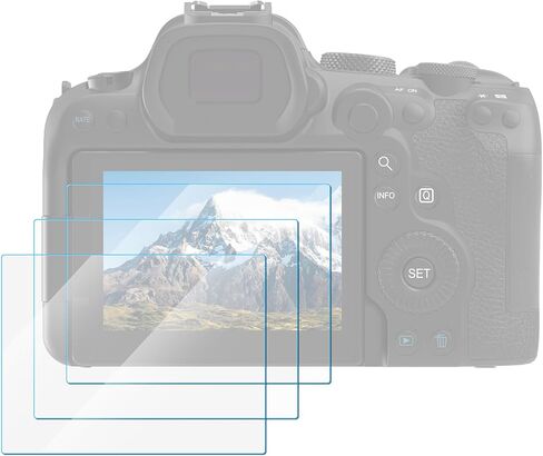 SMALLRIG 3Pack Screen Protector for FUJIFILM X-T30 III/X-T30 II/X-T30 / X-S10, 0.3mm Ultra-Thin Tempered Glass Cover, 2.5D Round Edge, Anti-Scratch, Anti-Bubble, Anti-Shock - 5804 in Kuwait