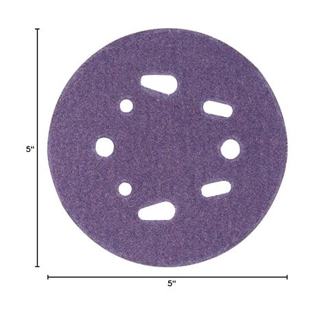 3M Ultra Durable 5 in Power Sanding Discs, Universal Hole, 100 Grit, 10/Pk in Kuwait