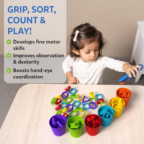 Skillmatics Silicone Rainbow Sorting Game – Learning & Educational Toy | Sorting, Counting & Sequencing Skills, Gift for Toddlers & Preschoolers, Boys and Girls Ages 3, 4, 5, 6 in Kuwait