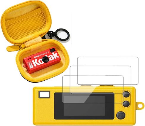 Screen Protector for Kodak CHARMERA Keychain Camera Glass and Carrying Case in Kuwait