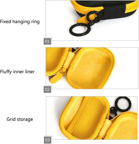 Screen Protector for Kodak CHARMERA Keychain Camera Glass and Carrying Case in Kuwait