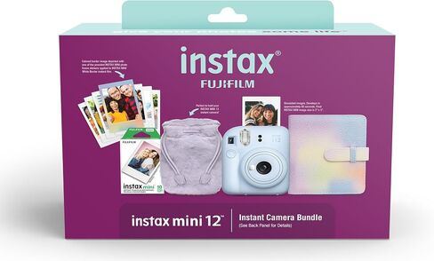 INSTAX Mini 12 Blue Holiday Bundle 2024 in Kuwait