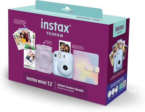 INSTAX Mini 12 Blue Holiday Bundle 2024 in Kuwait
