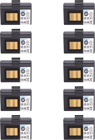 Sicimly 10Pack 3400mAh Replacement Batteries for Zebra Printer ZQ520 ZQ620 ZQ521 QLN320 QLN220 QLn220HC ZR628 ZR638 ZR658 ZR668 ZQ610 ZQ500 ZQ510 QLn320HC 25.16Wh. in Kuwait