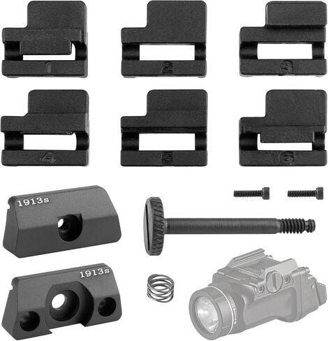 TLR 69322 Clamp Jaw Kit for Streamlight Flashlight TLR7 Sub 1913 Short Rail | Flashlight Clamp Assembly for TLR-7, TLR-8 Sub, Fits Models 69402, 69407, 69418, 69505 in Kuwait