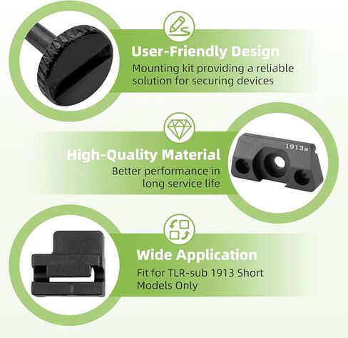 TLR 69322 Clamp Jaw Kit for Streamlight Flashlight TLR7 Sub 1913 Short Rail | Flashlight Clamp Assembly for TLR-7, TLR-8 Sub, Fits Models 69402, 69407, 69418, 69505 in Kuwait