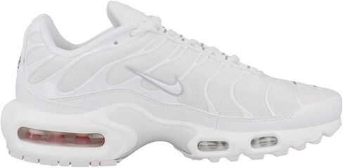 Nike Air Max Plus Womens Running Shoes, White/White-Pure Platinum, 6.5 M US in Kuwait