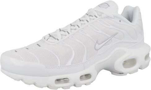 Nike Air Max Plus Womens Running Shoes, White/White-Pure Platinum, 6.5 M US in Kuwait