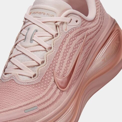 Nike Vomero Plus Women's Road Running Shoes Color: Particle Pink/mtlc Rose Gold-silt Red Style: HV8154-601 | Size 6 US in Kuwait