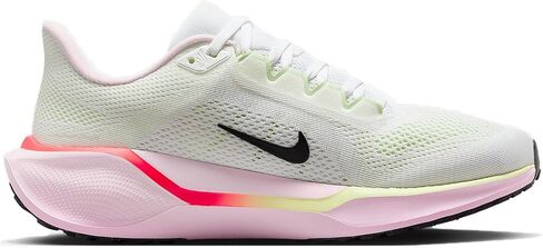 Nike Pegasus 41 Women's Road Running Shoes (White/Pink Foam/Bright Crimson/Black, IB4377-100) in Kuwait