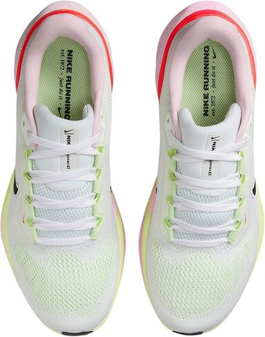 Nike Pegasus 41 Women's Road Running Shoes (White/Pink Foam/Bright Crimson/Black, IB4377-100) in Kuwait