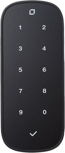 Level Smart Keypad Lock Accessory for Use with Any Level Smart Lock or Bolt, Weatherproof with LED Backlight, Bluetooth-Enabled Door Lock Accessory for Keyless Entry (Matte Black) in Kuwait