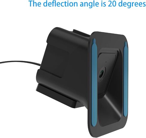 SURVADV® Wyze Window Mount for Wyze Cam V4/V3/V3 Pro, Self-Adhesive, White | 20 Degree Tilt Wyze V4 Window Mount for Indoor/Outdoor Monitoring; Reflection-free, Damage-free, No-Drill Adhesive Install in Kuwait
