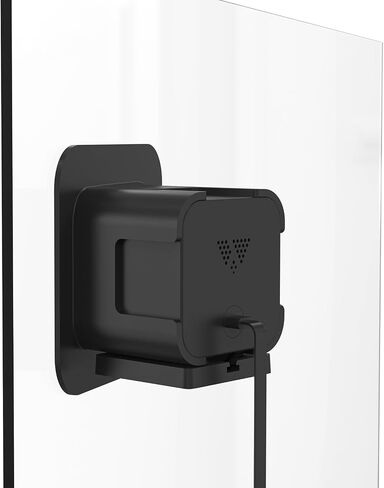 SURVADV® Wyze Window Mount for Wyze Cam V4/V3/V3 Pro, Self-Adhesive, White | 20 Degree Tilt Wyze V4 Window Mount for Indoor/Outdoor Monitoring; Reflection-free, Damage-free, No-Drill Adhesive Install in Kuwait