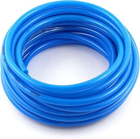 Utah Pneumatic 6mm Pneumatic Tubing Flexible PU Hose 10m (32.8ft) | Flexible 150 PSI polyurethane air tubing features a small bending radius and UV resistance for durable pneumatic connections in Kuwait