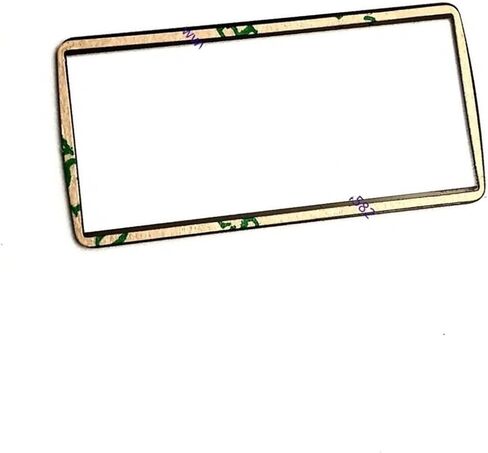Top Cover Small Protective LCD Display Screen Outer Window Glass | Compatible For Nikon ,Compatible For Canon EOS D200 Camera Accessories in Kuwait