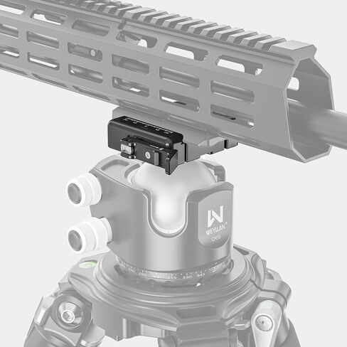 Arca Swiss Lever Lock Clamp for Magpul Mlok Bipod, Camera Quick Release Clamp Mlok Rail WEYLLAN AL60 All Metal Quick Release Plate Adapter for Tripod Ball Head, Knob Locking & Lever Locking in Kuwait