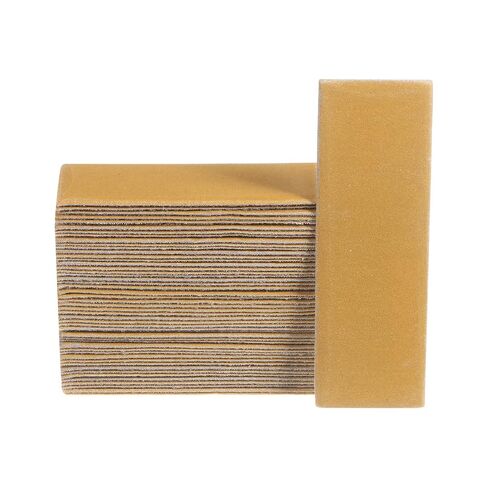 HARFINGTON 50pcs Micro Sander Paper 320 Grit 3.5x1.2 Inch Mini Sanding Sheets Strips Hook Loop Sandpapers for Wood Metal Small Projects Tight Spaces Polish Work in Kuwait